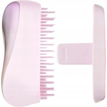 Pearlescent Matte Chrome Compact Styler - Profesionálna kefa na vlasy